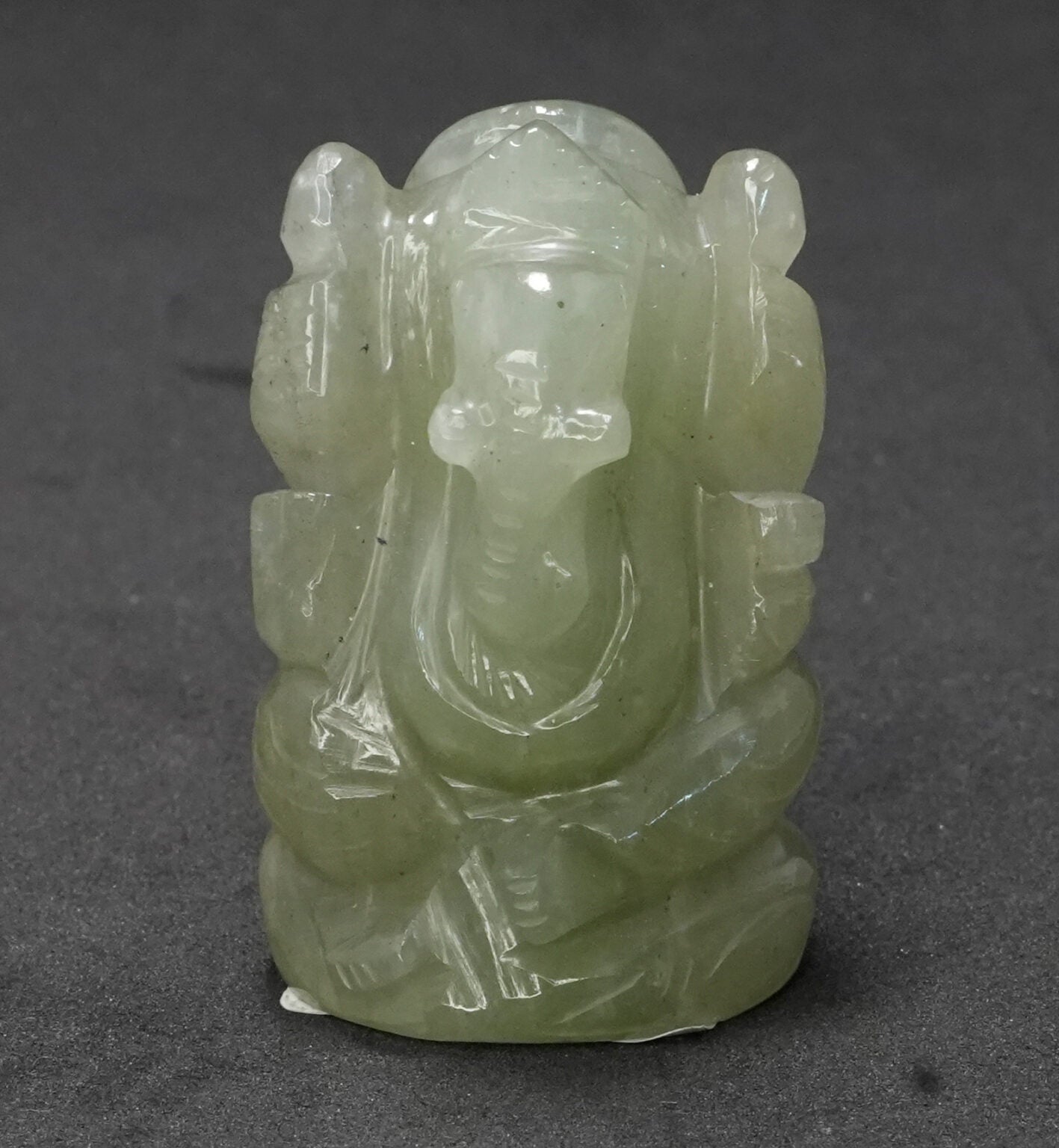 Natural Green Aventurine Ganesh Ji Statue
