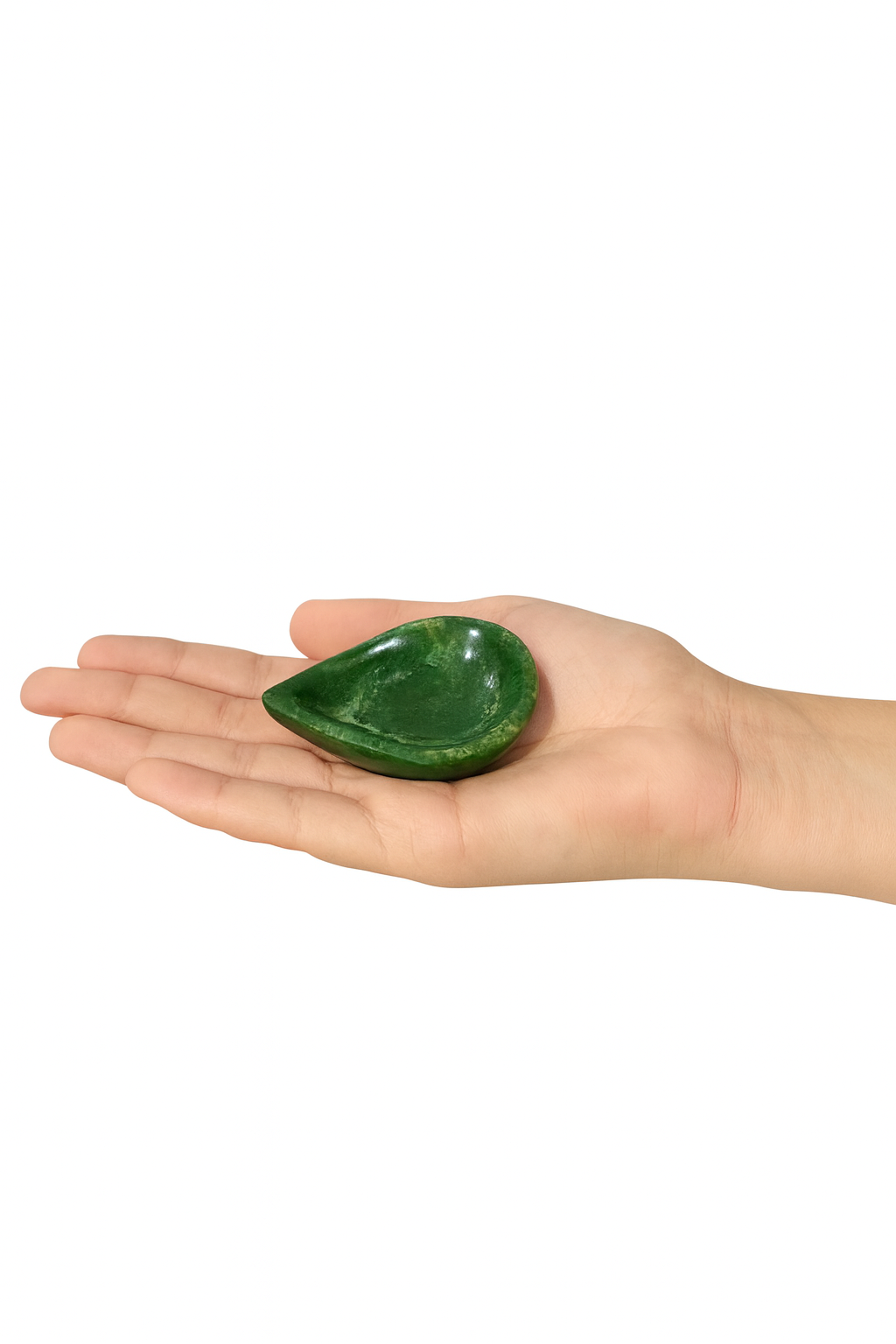 Green Jade Diya