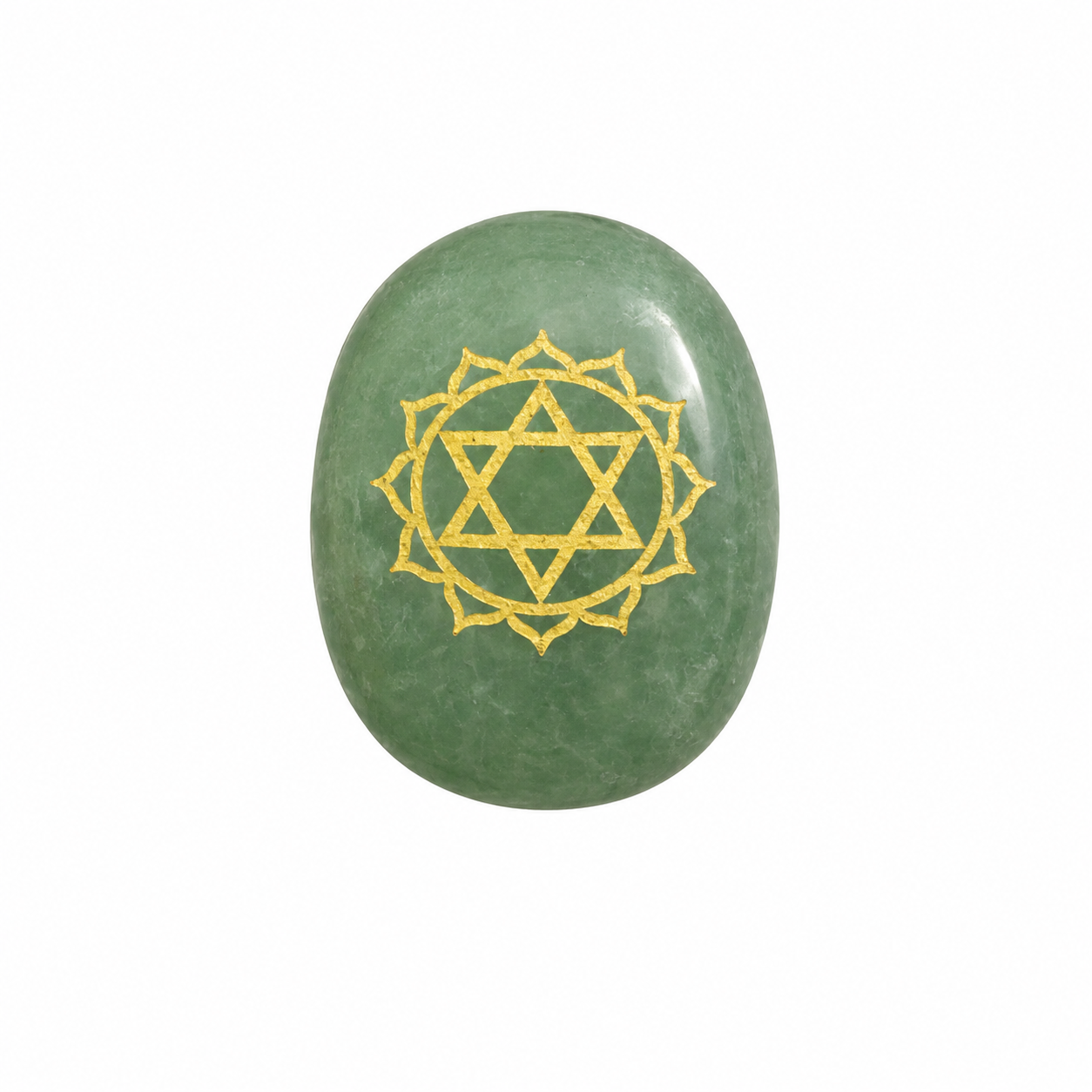 Green Aventurine Zibu Coin