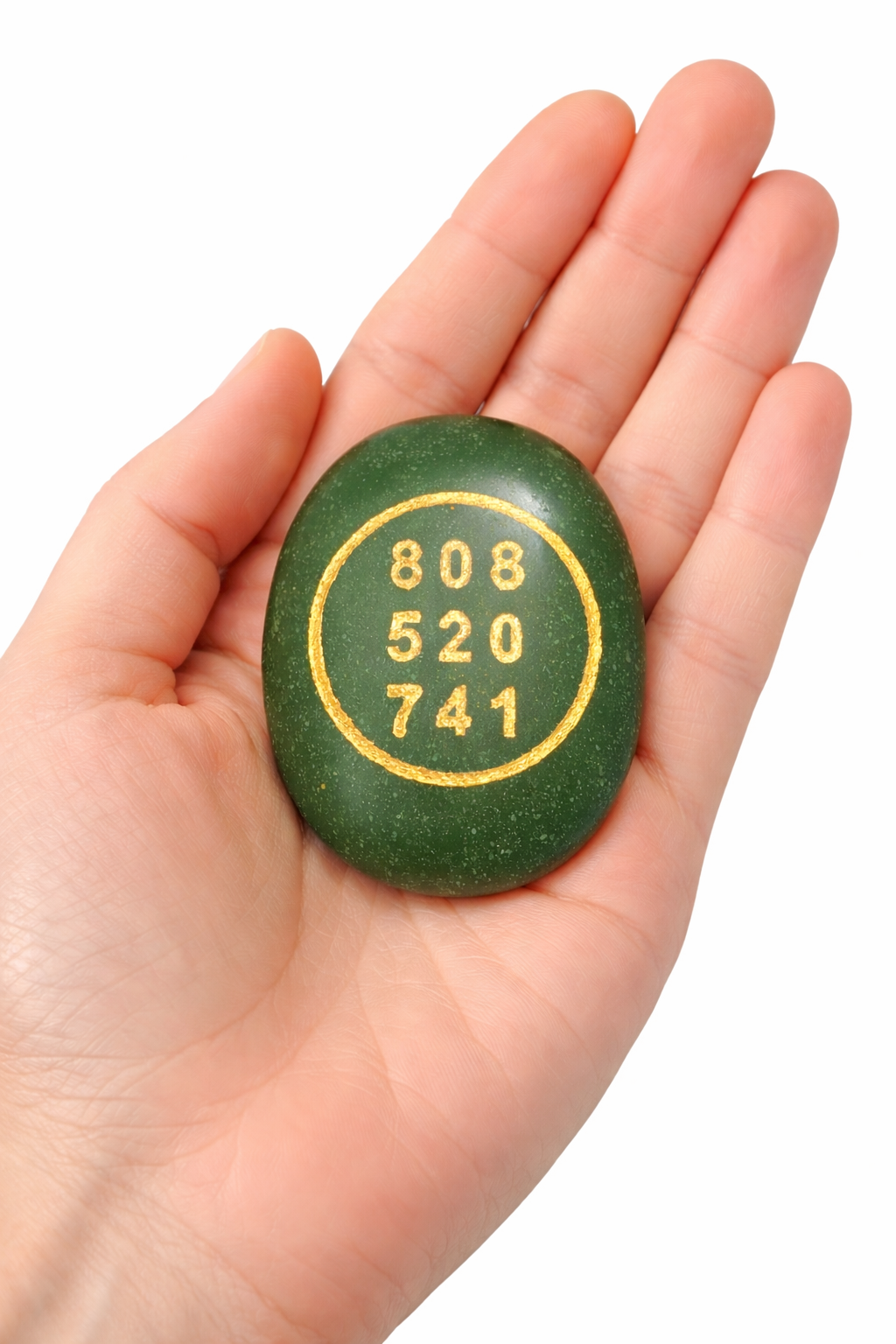 Green Jade Zibu Coin