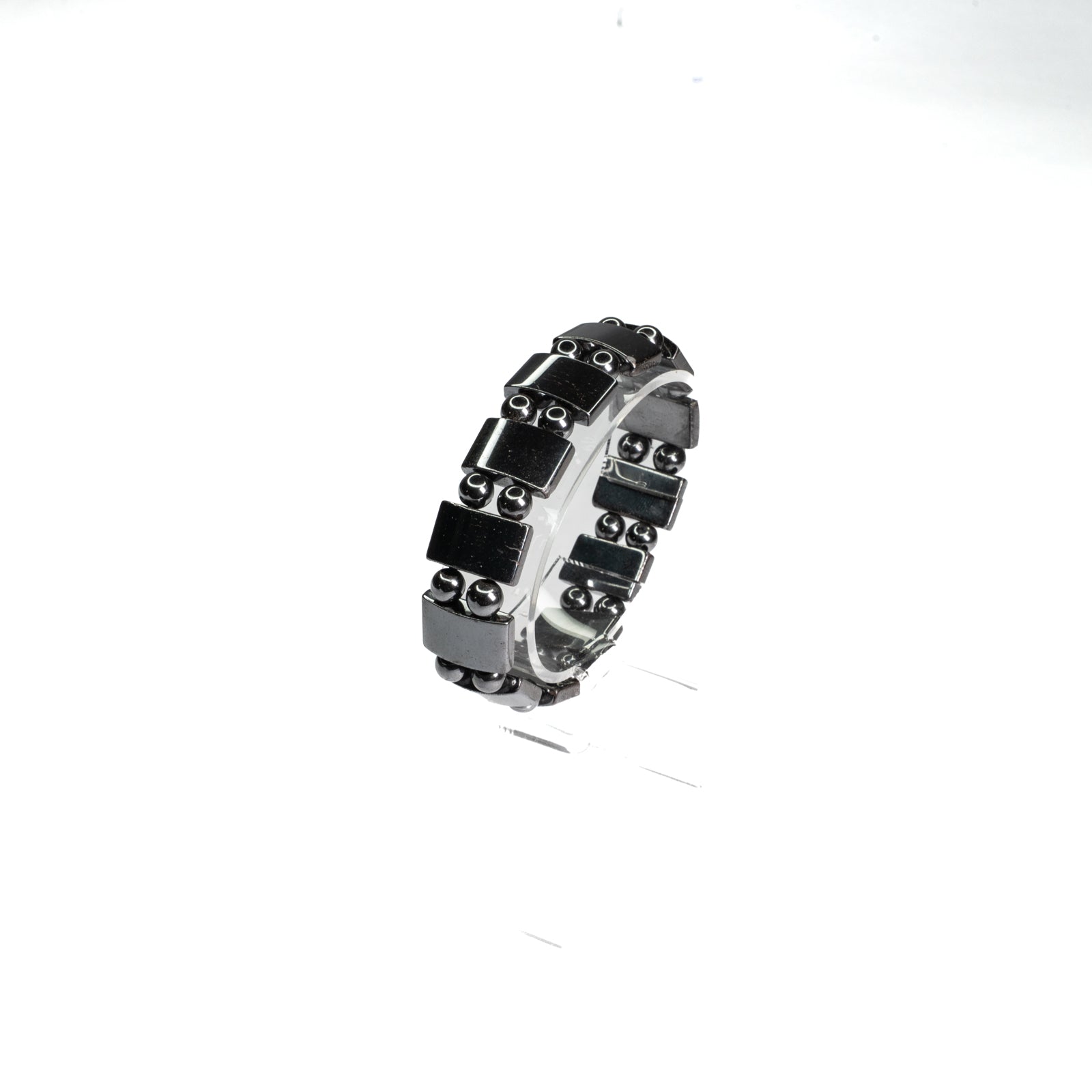 Hematite Thick Bracelet