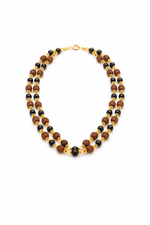 Karungali & Rudrakhsha Golden mala