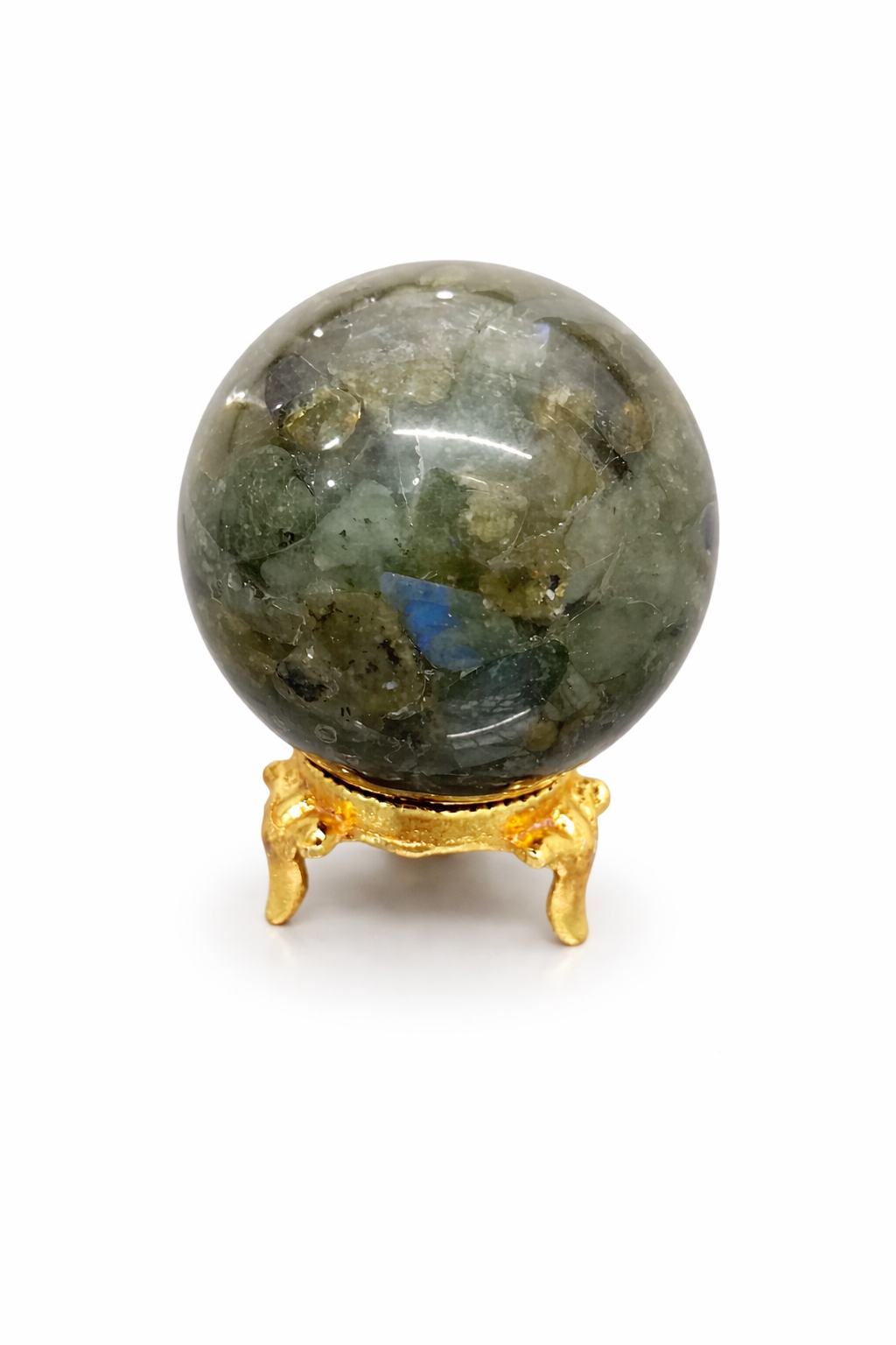 Labradorite Orgone Sphere
