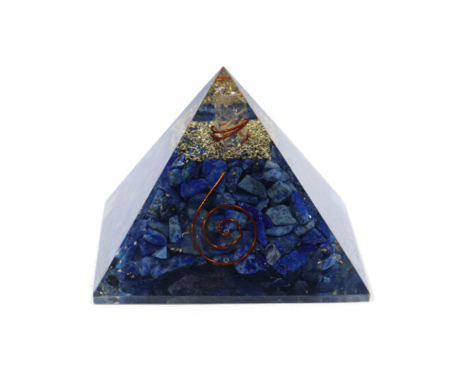 Lapis Lazuli Orgone Pyramid