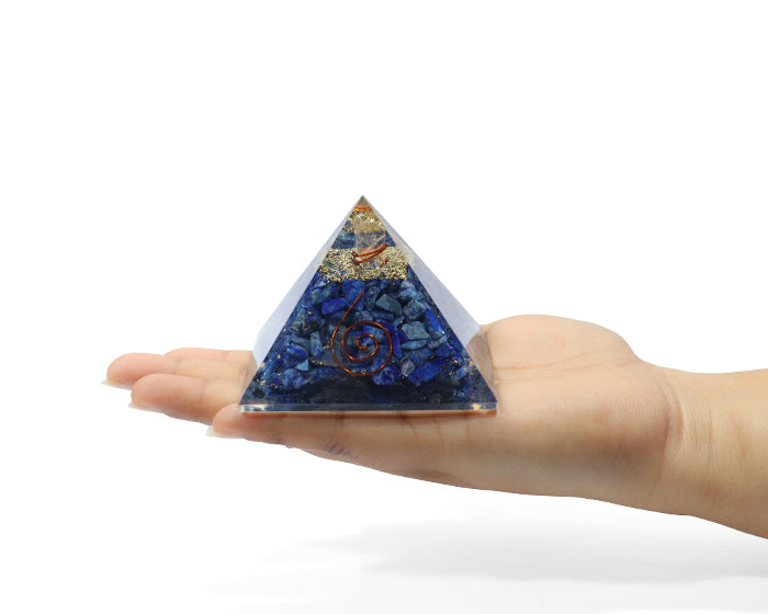 Lapis Lazuli Orgone Pyramid