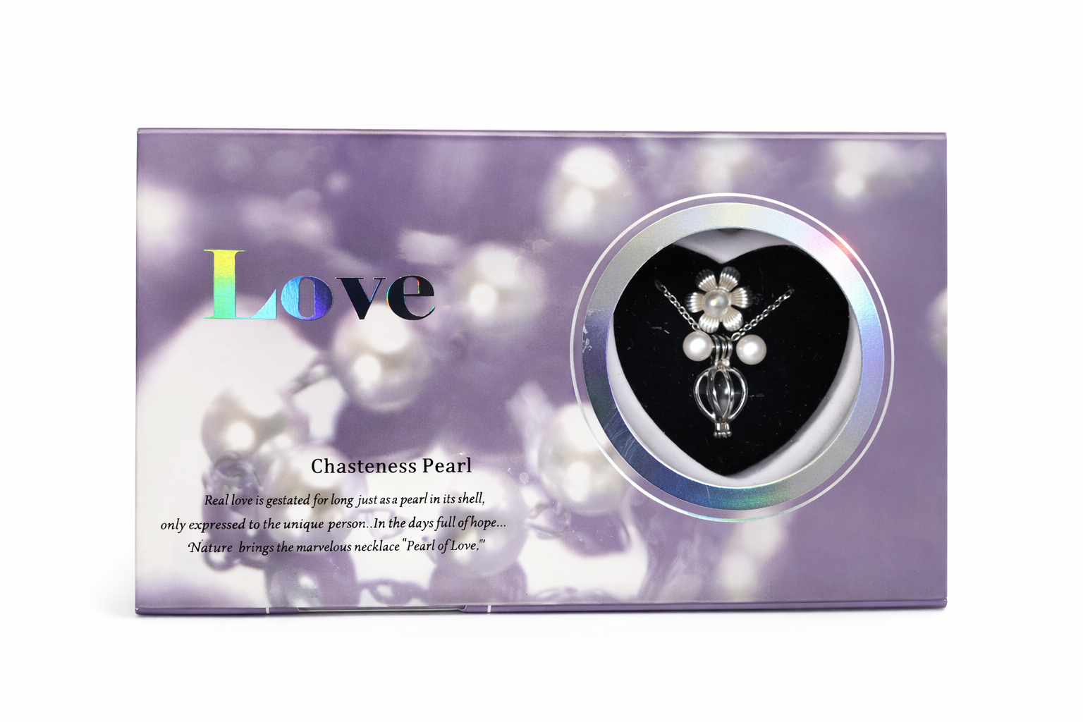 Love pearl pendant set