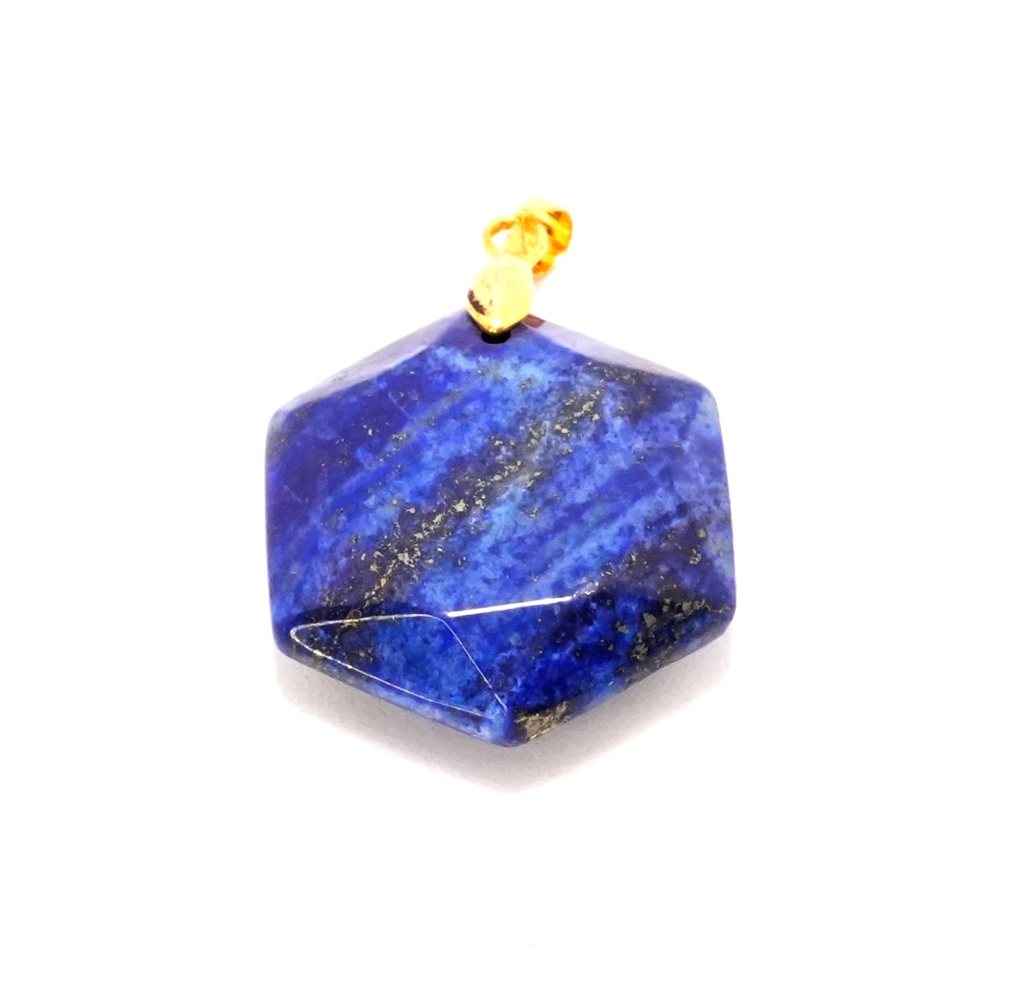 Lapis Lazuli Hexagon Pendant