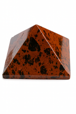 Mahagony Obsidian Pyramid