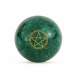 Malachite Reiki Orgone Sphere