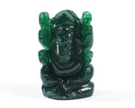 Natural Green Jade Ganesh Ji Murti