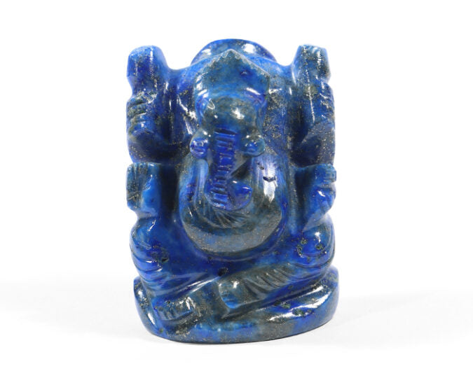 Natural Lapis Lazuli Ganesh Ji Statue