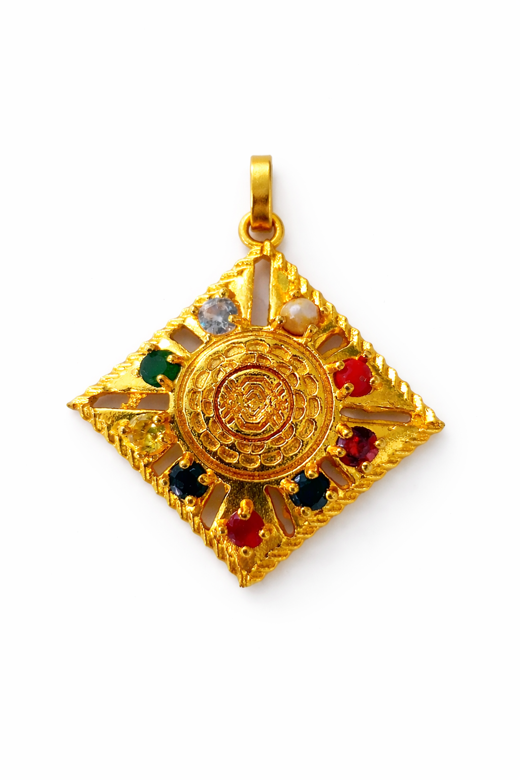 Navratan Pendant