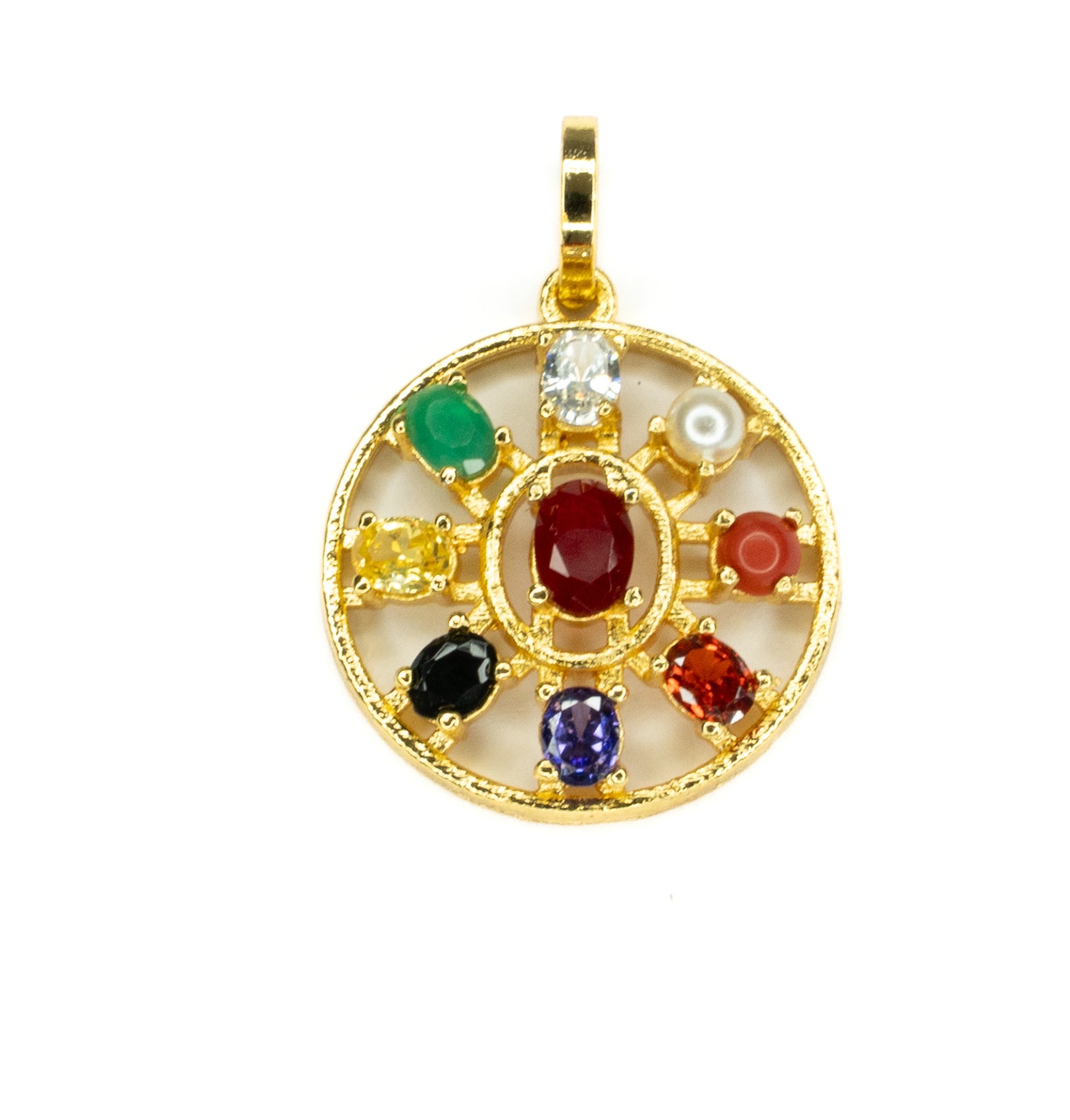 Navratan Pendant