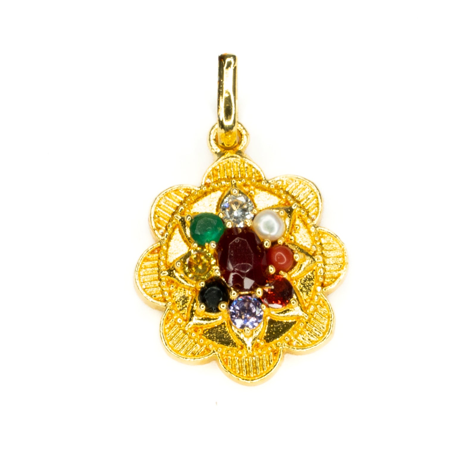 Navratan Pendant
