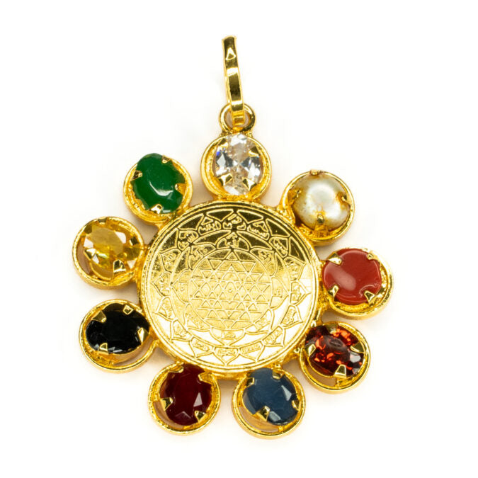 Navratan Pendant