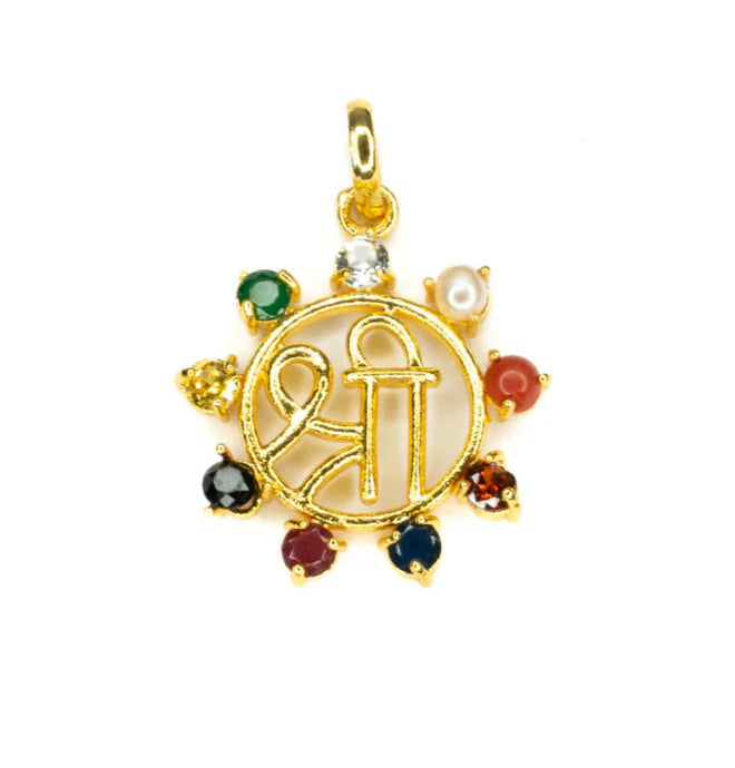 Navratan Pendant