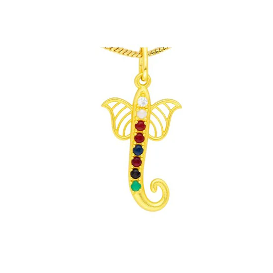 Navratan Pendant