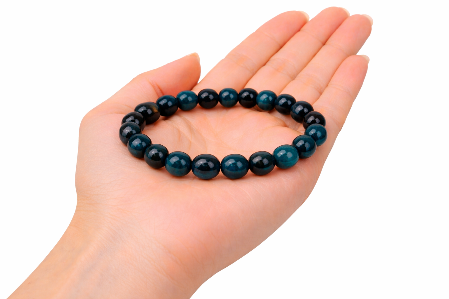 Ocean Blue Tiger's Eye Bracelet