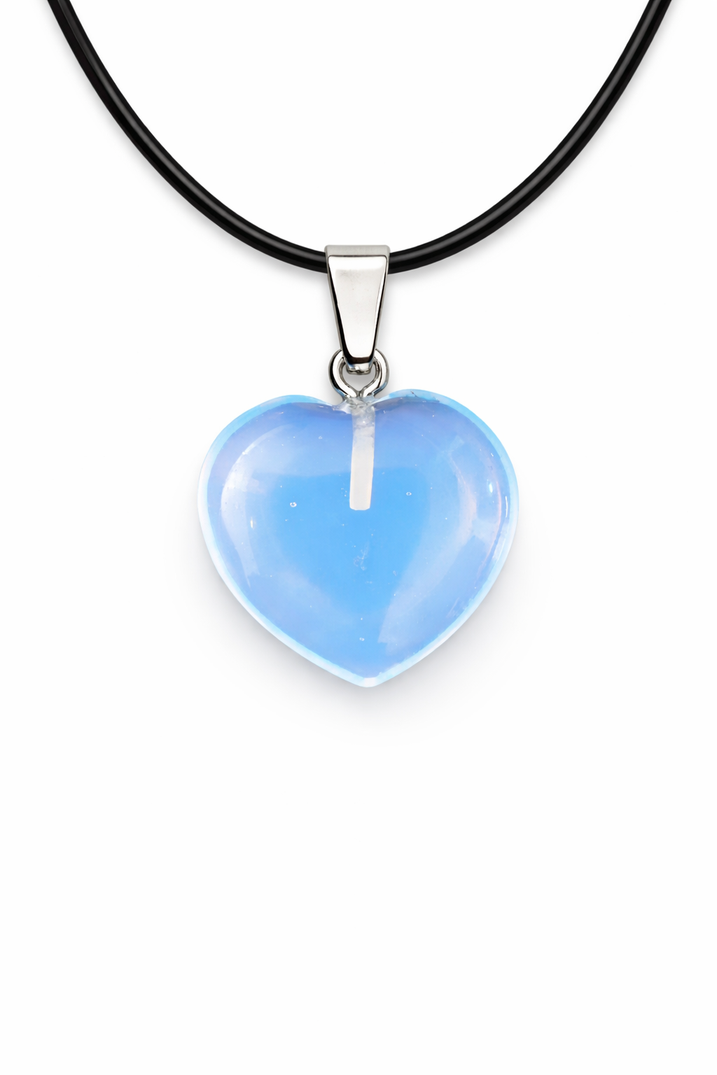 Opalite Heart Pendant