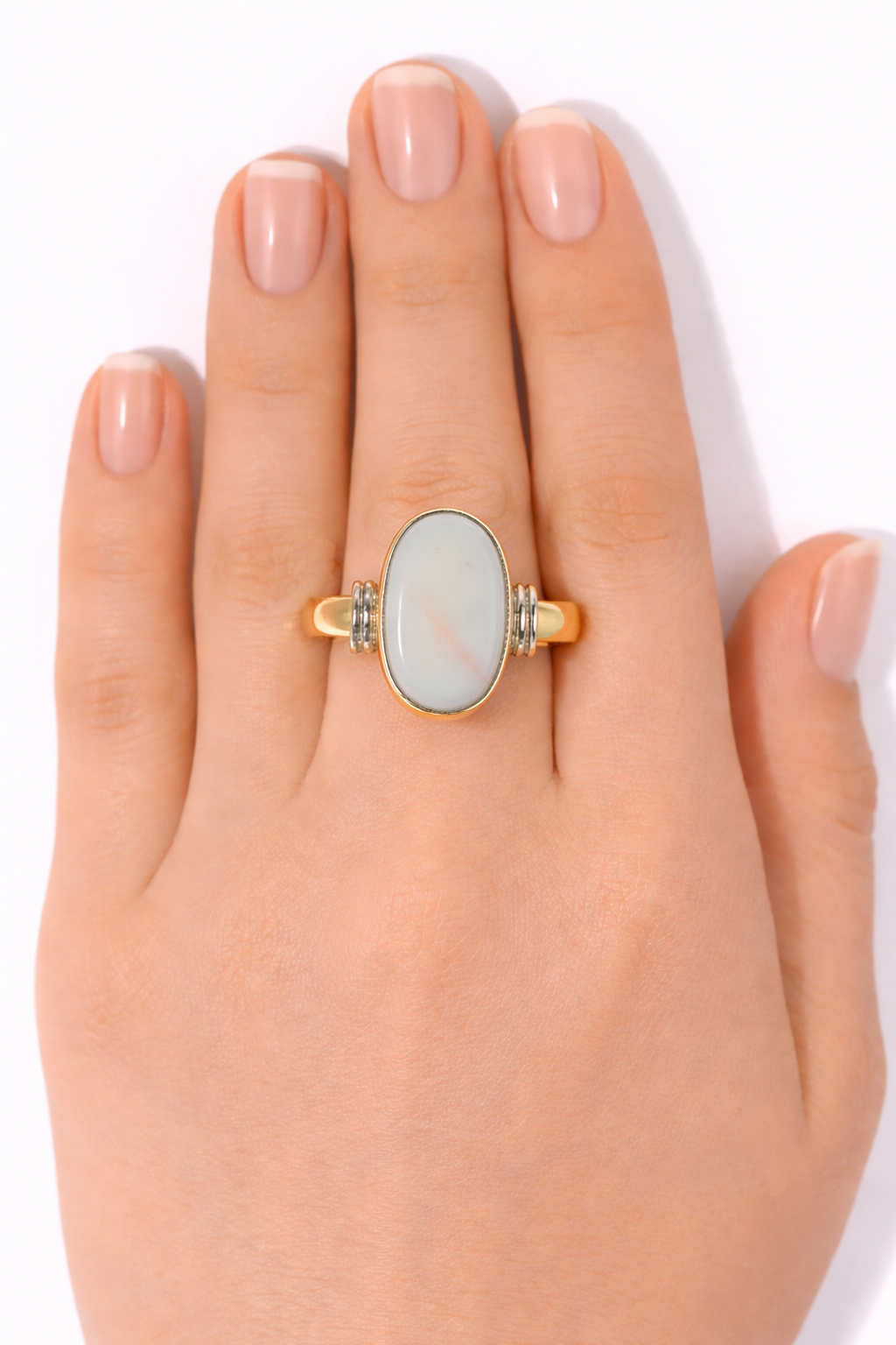 Natural Opal Ring (Dudhiya)