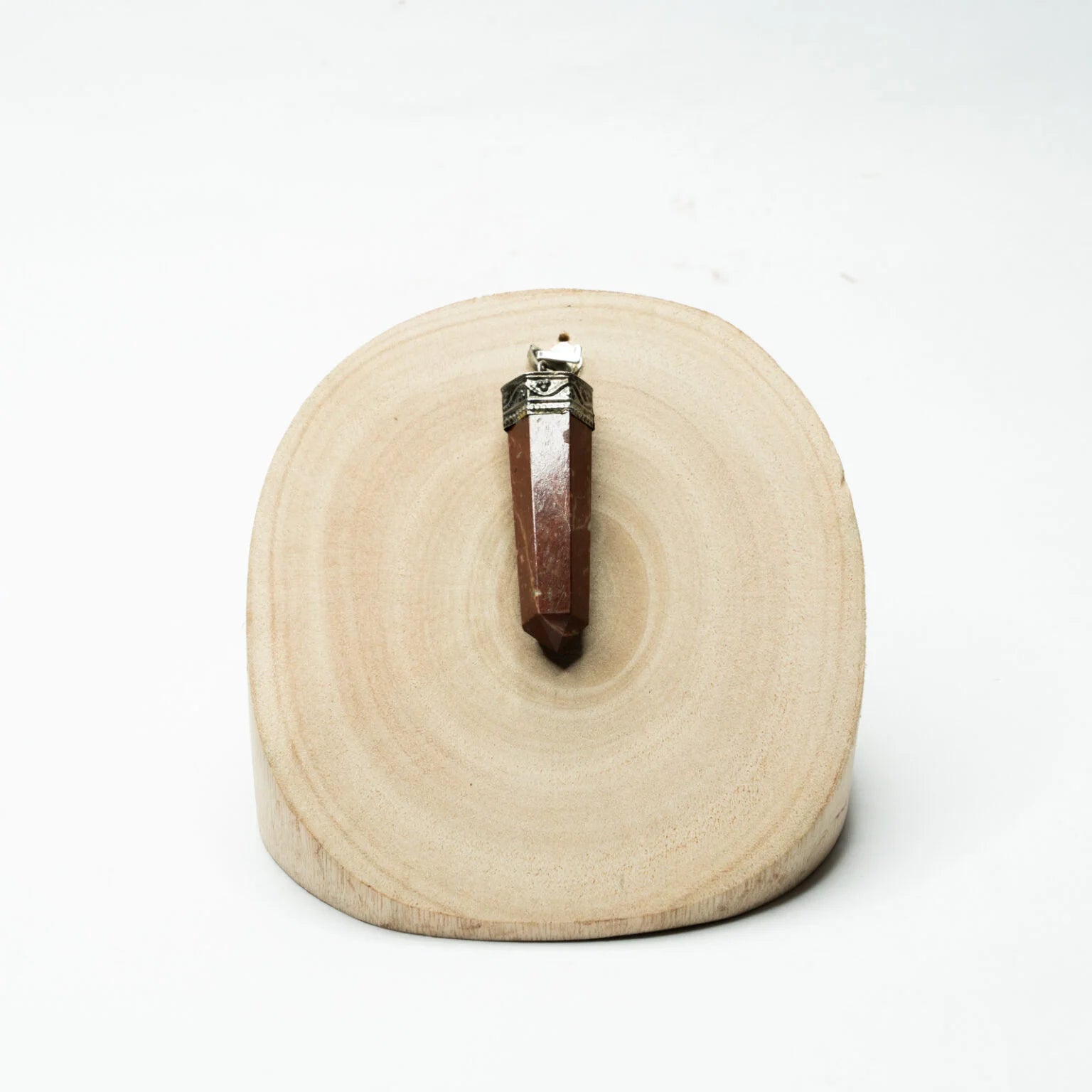 Red Jasper Pencil Pendant