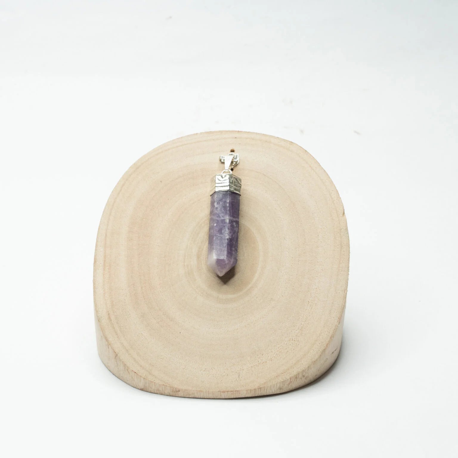 Amethyst Pencil Pendant