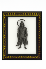 Pyrite Hanuman Ji Frame