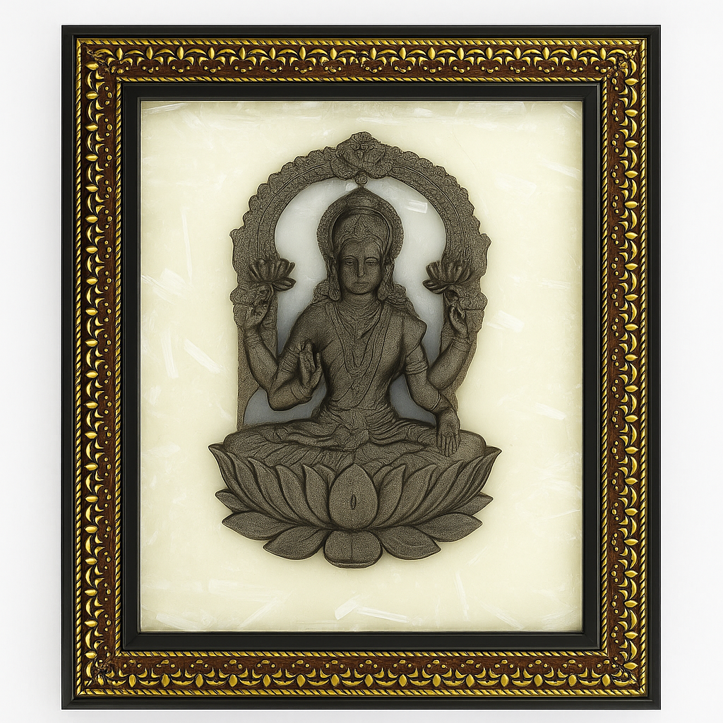 Pyrite Laxmi Ji Frame