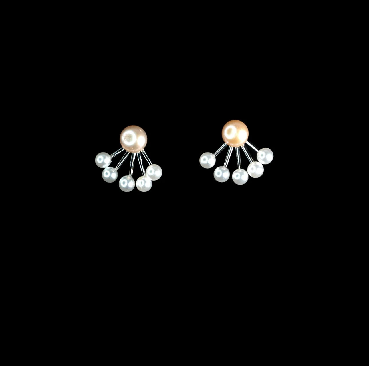 Golden Pearl Earring