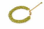 Peridot Chip Bracelet