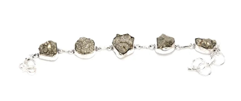 Pyrite String Bracelet