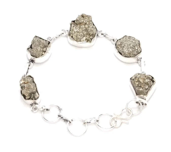 Pyrite String Bracelet