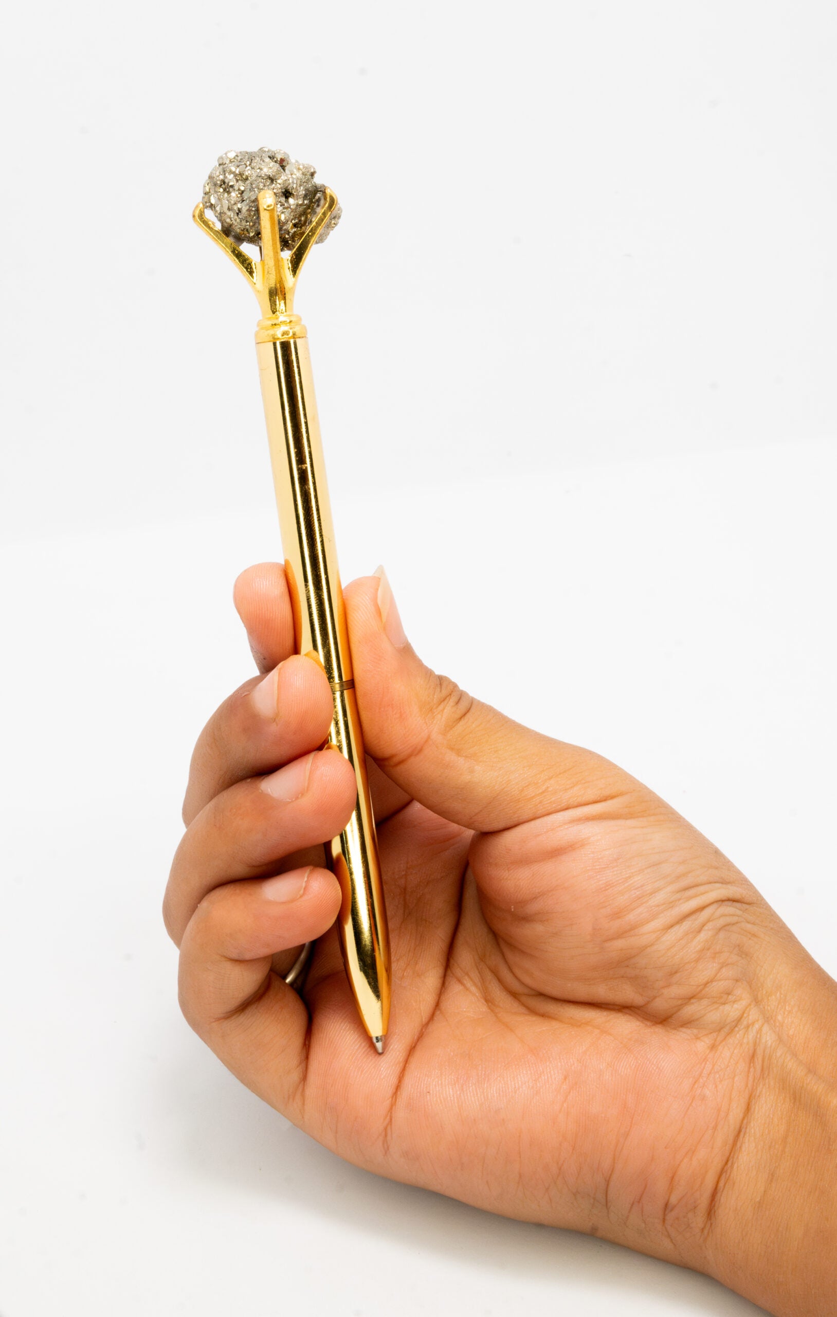Certified Natural Pyrite Pen