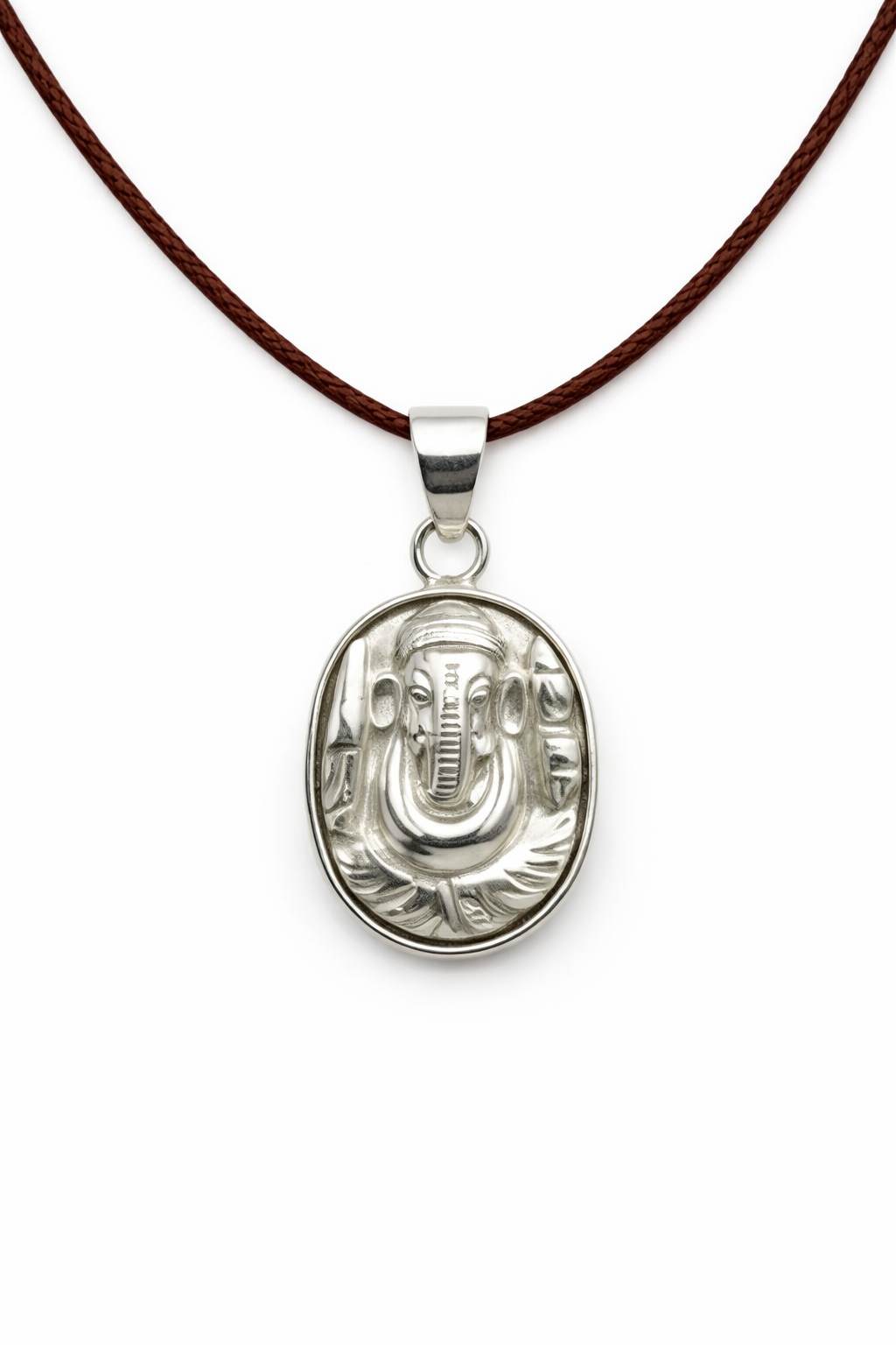 Ganesh ji Pyrite pendant