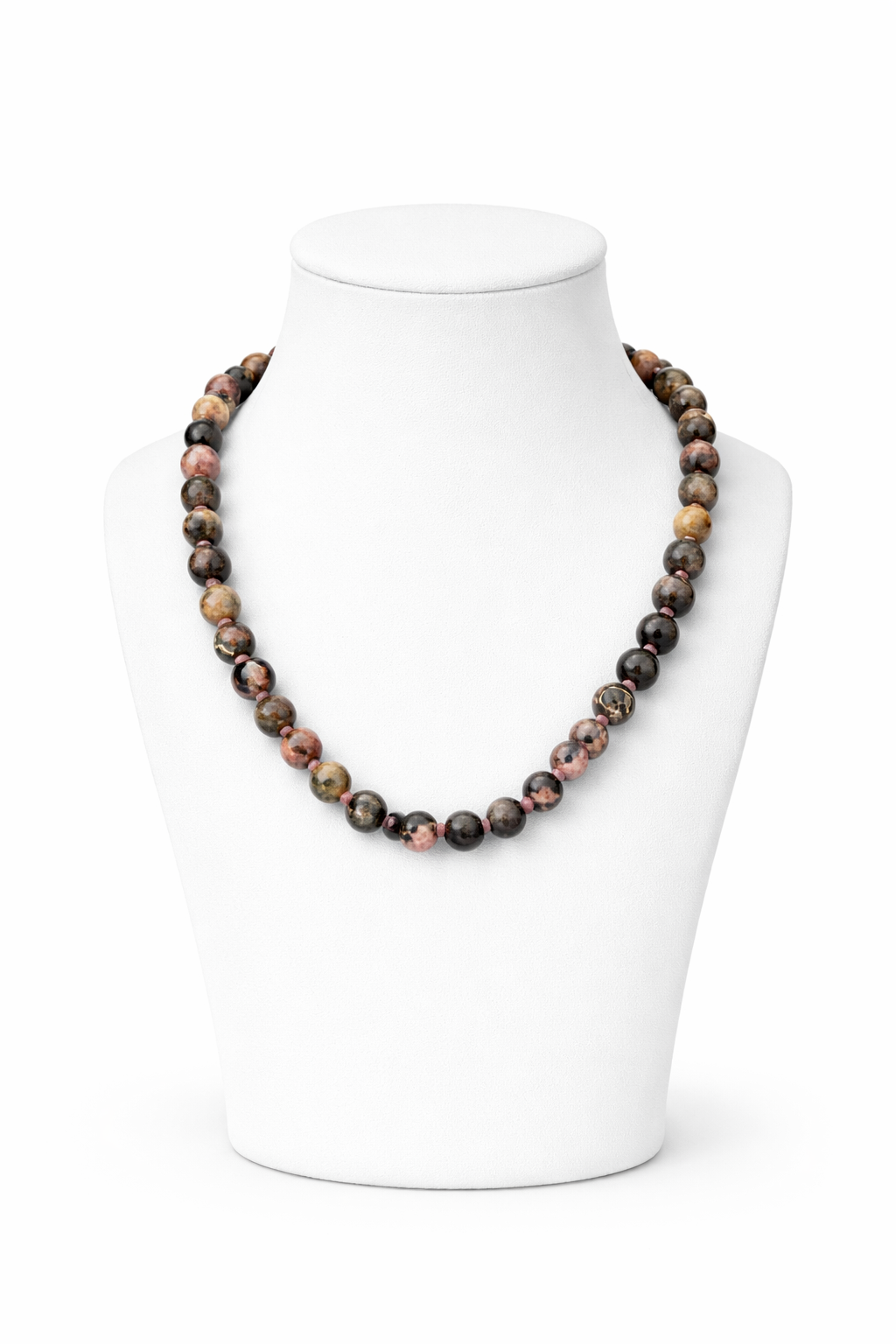 Rhodonite Mala