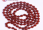 Red Onyx Mala (Rosary) 8 mm