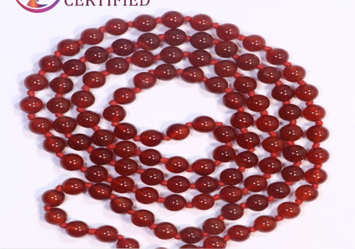 Red Onyx Mala (Rosary)