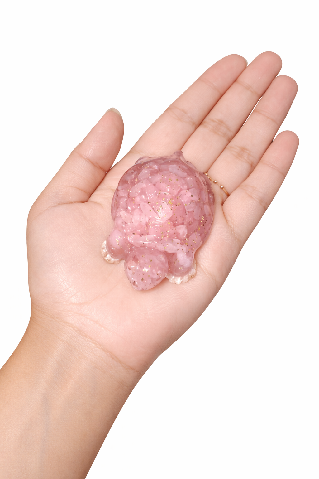 Rose Quartz kachua / Turtle