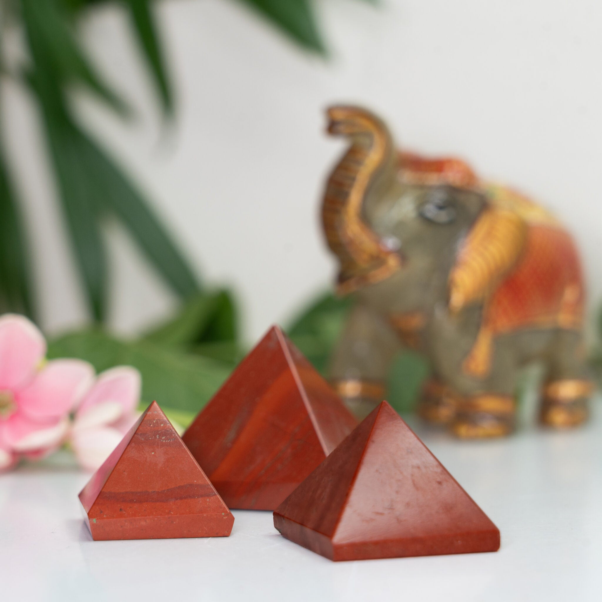 Red Aventurine Pyramid