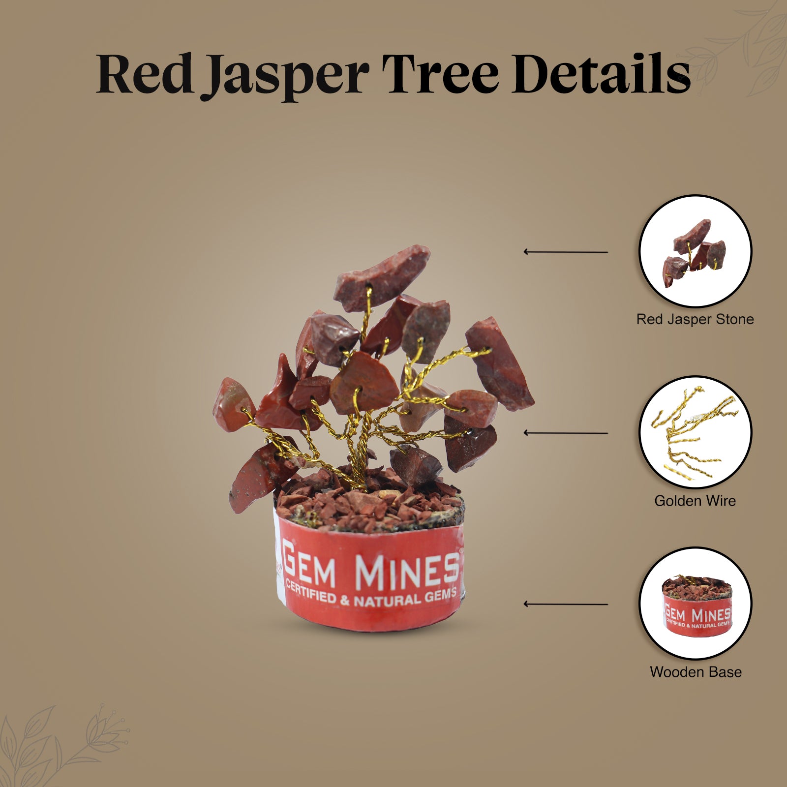 Red Jasper Mini Tree