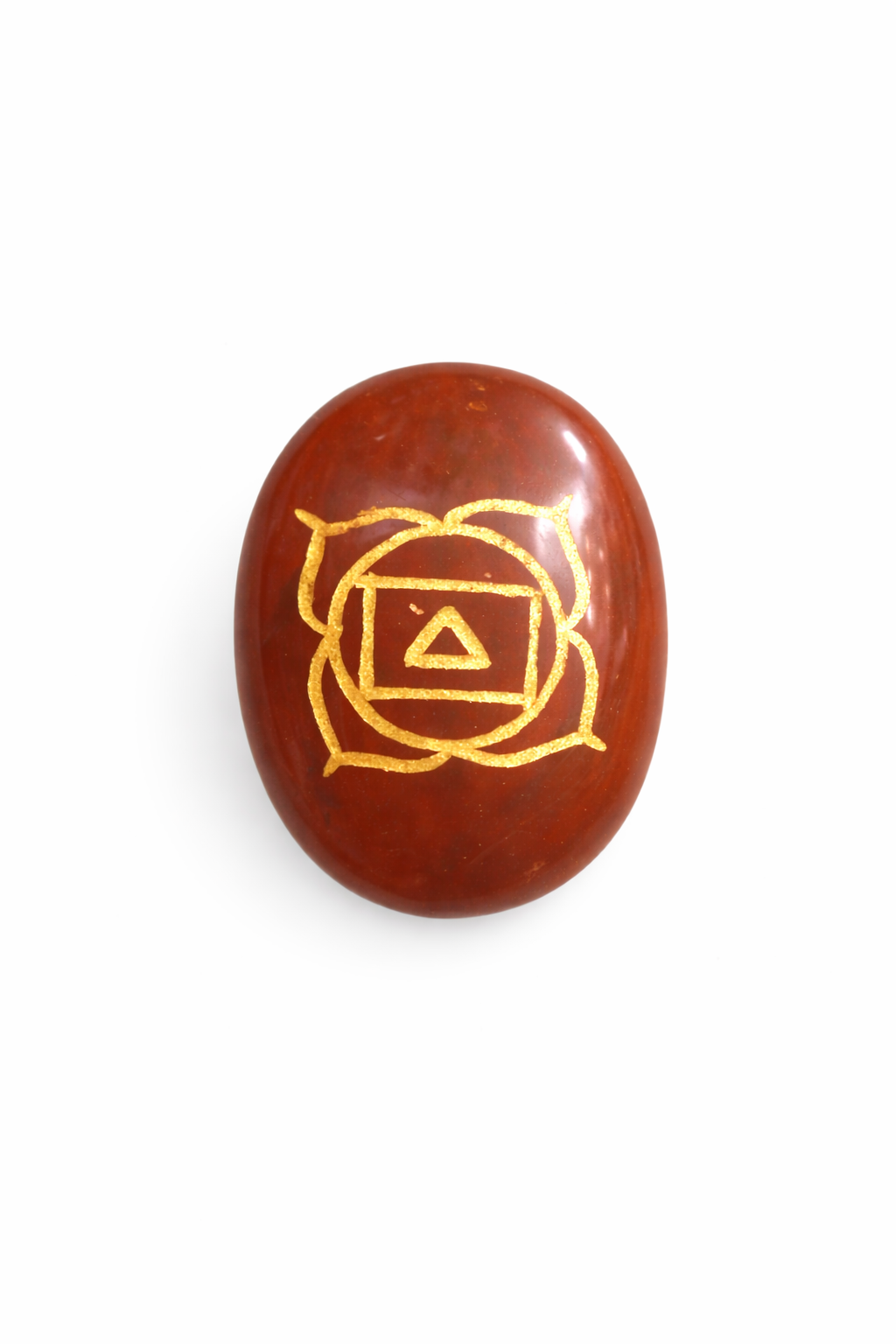 Red Jasper Zibu Coin