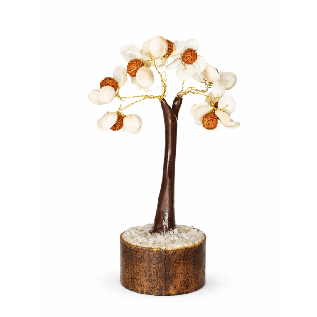 Gomti Chakra Wooden Tree