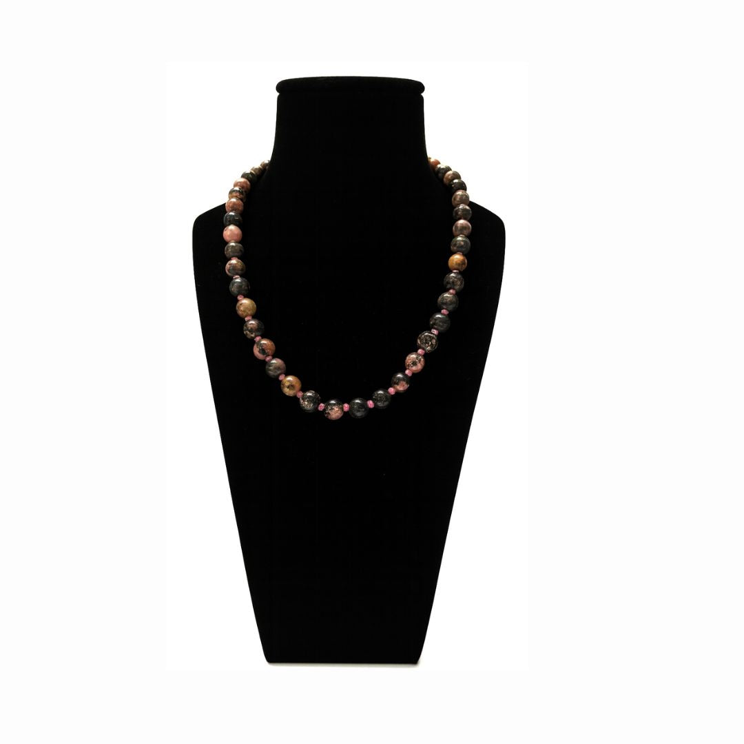 Rhodonite jaap mala