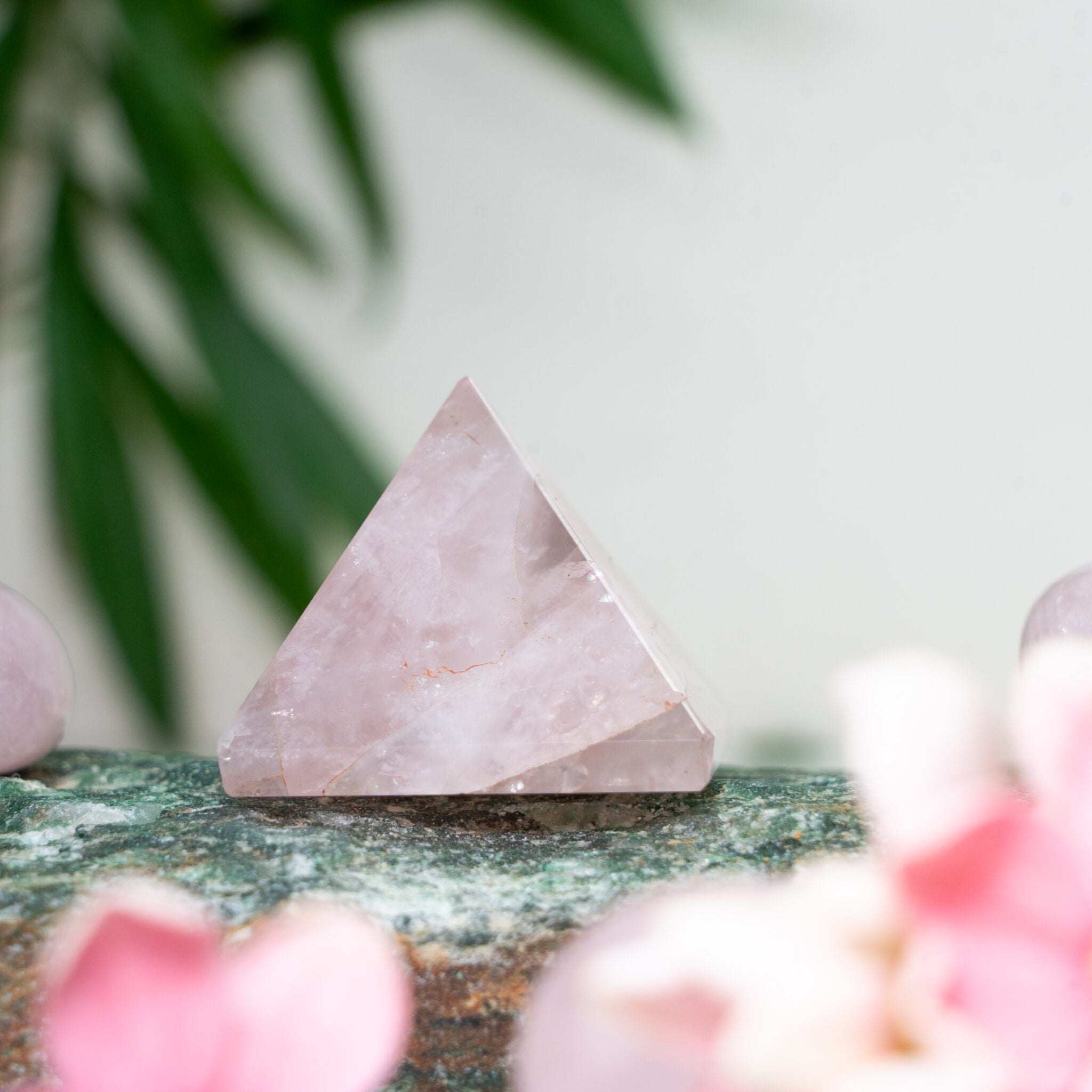 Rose Quartz Pyramid