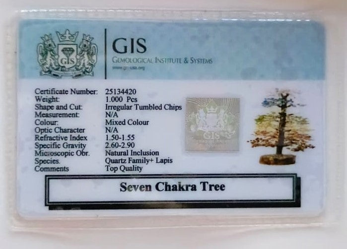 Seven Chakra Wire Tree