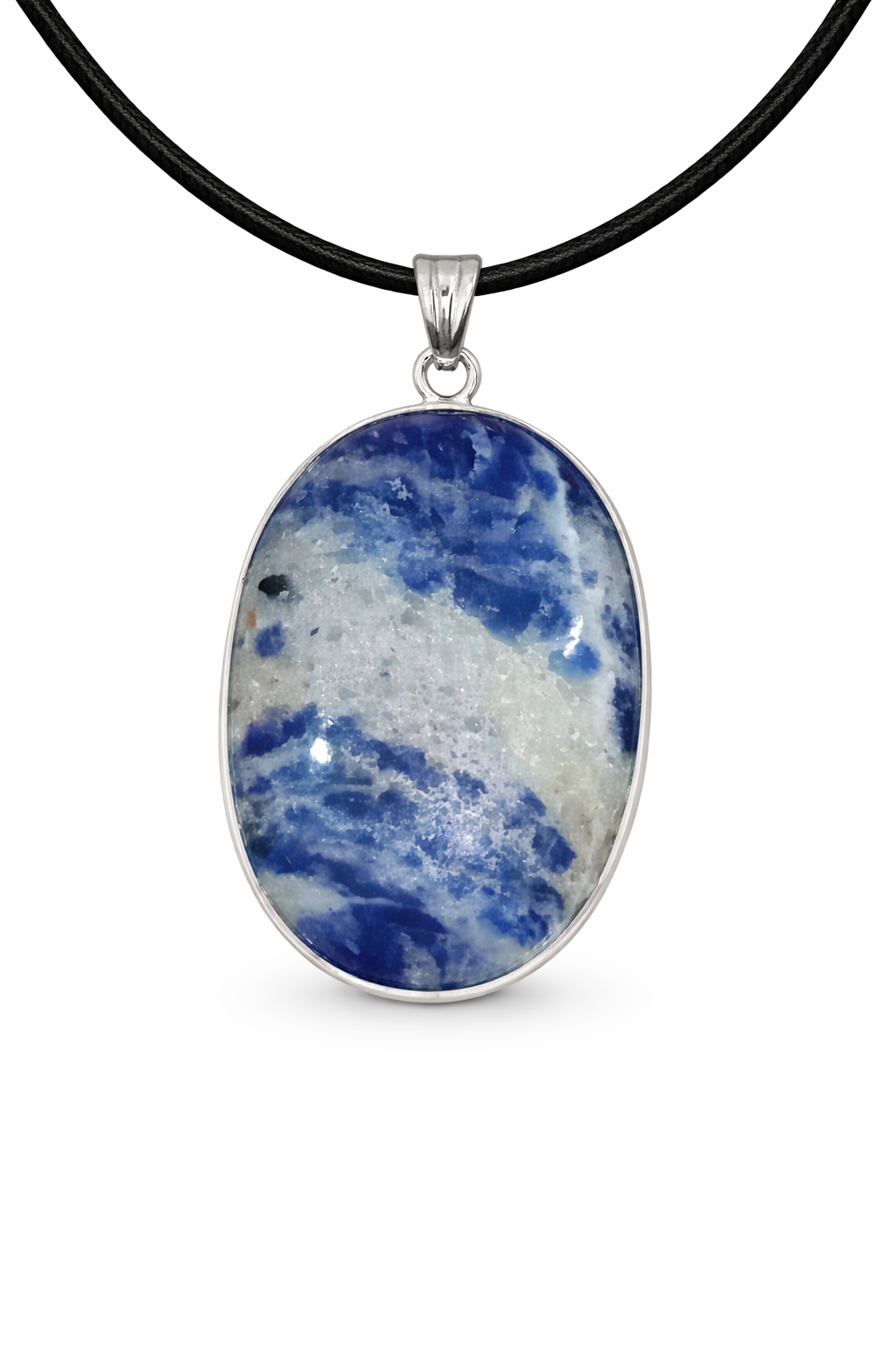 Sodalite Oval Pendant