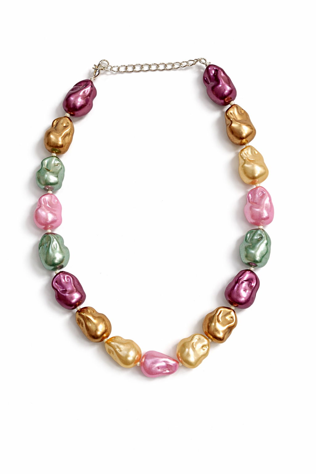 Shell Pearl Mala (Multi  Color)