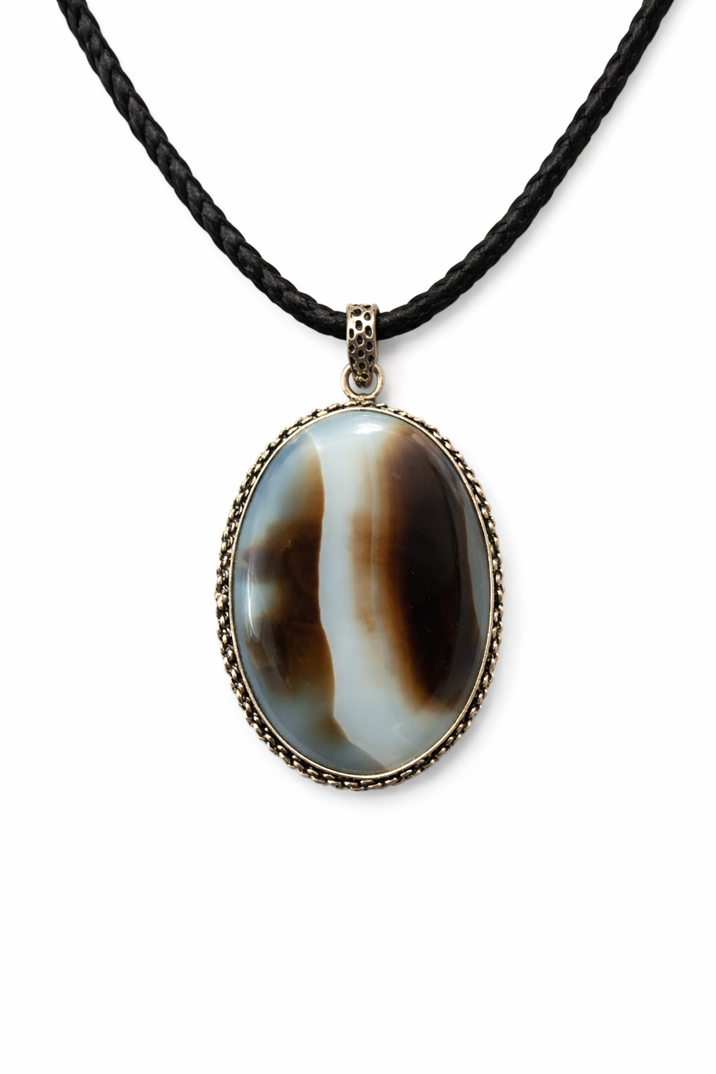 Sulemani Haqiq Oval Pendant