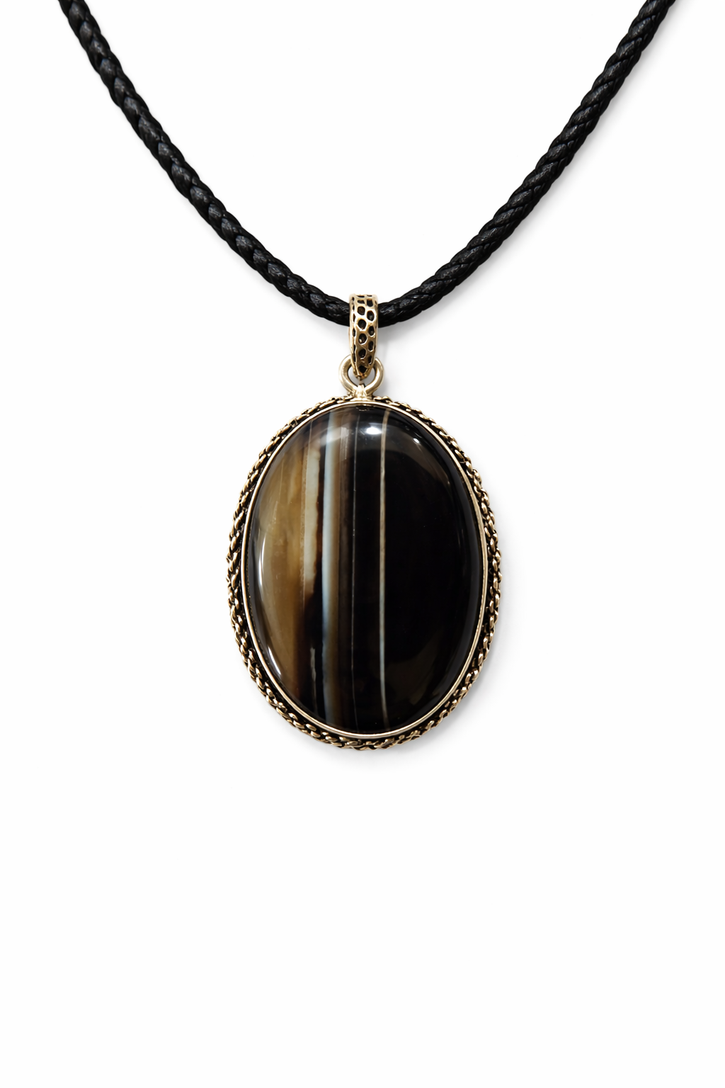 Sulemani Haqiq Oval Pendant