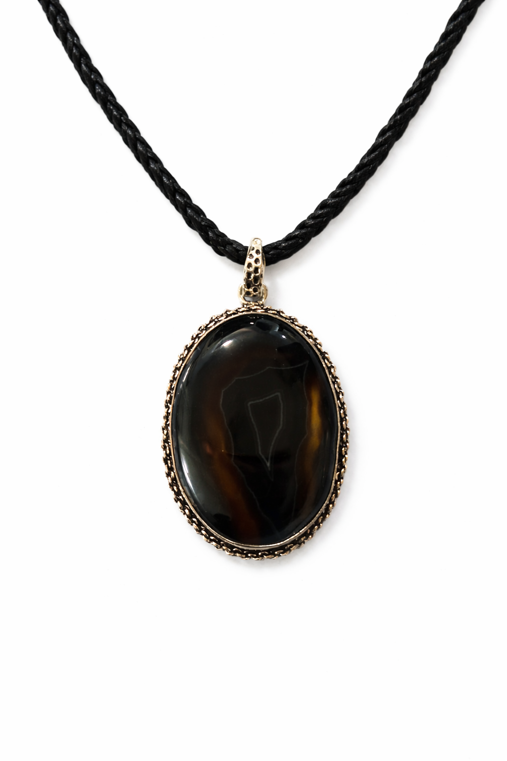 Sulemani Haqiq Oval Pendant